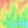 Crescentwood Village topographic map, elevation, terrain