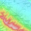 Barsinghausen topographic map, elevation, terrain