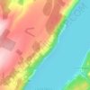 Bunloit topographic map, elevation, terrain