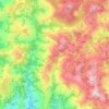 Gisovu topographic map, elevation, terrain
