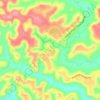 Thôn 8 topographic map, elevation, terrain