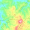Ashlock topographic map, elevation, terrain