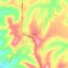 Chứ Kbô topographic map, elevation, terrain