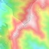 Cerro Azul topographic map, elevation, terrain