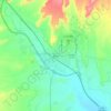 Price topographic map, elevation, terrain