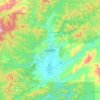 Luang Namtha topographic map, elevation, terrain