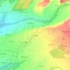 Mohanpur topographic map, elevation, terrain