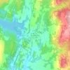 Waterbury Center topographic map, elevation, terrain
