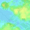 Vorm Moor topographic map, elevation, terrain