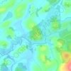 Dowra topographic map, elevation, terrain