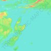 The Nest topographic map, elevation, terrain