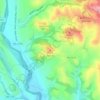 Muru topographic map, elevation, terrain