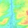 Beausset topographic map, elevation, terrain