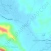 Naga-asan topographic map, elevation, terrain