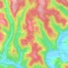 La Caborne topographic map, elevation, terrain