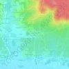 Le Carroir Bodin topographic map, elevation, terrain