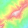 Buntu Toban topographic map, elevation, terrain