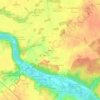 Mazère topographic map, elevation, terrain