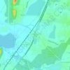 Singaperumal Koil topographic map, elevation, terrain