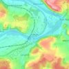 Poikam topographic map, elevation, terrain