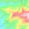 Buttu Madama topographic map, elevation, terrain