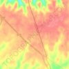 Spruce Pine topographic map, elevation, terrain