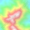 Tanete Patembo topographic map, elevation, terrain