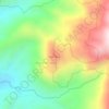 Buttu Gitting topographic map, elevation, terrain