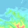 Darby Hill topographic map, elevation, terrain