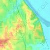 Wadsworth topographic map, elevation, terrain