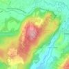 Cady Hill topographic map, elevation, terrain