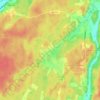 Löt topographic map, elevation, terrain