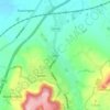 Cam topographic map, elevation, terrain