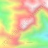 Buttu Mambuliling topographic map, elevation, terrain