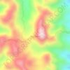 Buttu Lopokayang topographic map, elevation, terrain