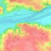 Champtoceaux topographic map, elevation, terrain