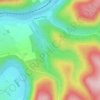 Pierre St Martin topographic map, elevation, terrain