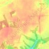 Novenke topographic map, elevation, terrain