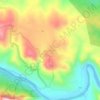Gorno Pole topographic map, elevation, terrain