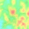 Ifaki topographic map, elevation, terrain