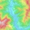 Pregalleno topographic map, elevation, terrain