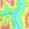 Kullu topographic map, elevation, terrain