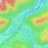 Sankt Anton topographic map, elevation, terrain