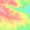 Angara topographic map, elevation, terrain