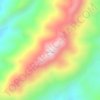 Buttu Gigi topographic map, elevation, terrain