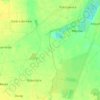 Święcice topographic map, elevation, terrain