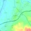 Tinryland topographic map, elevation, terrain