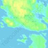 Hörnängen topographic map, elevation, terrain