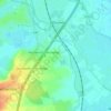 Huntworth topographic map, elevation, terrain