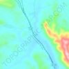 Hà Rai topographic map, elevation, terrain